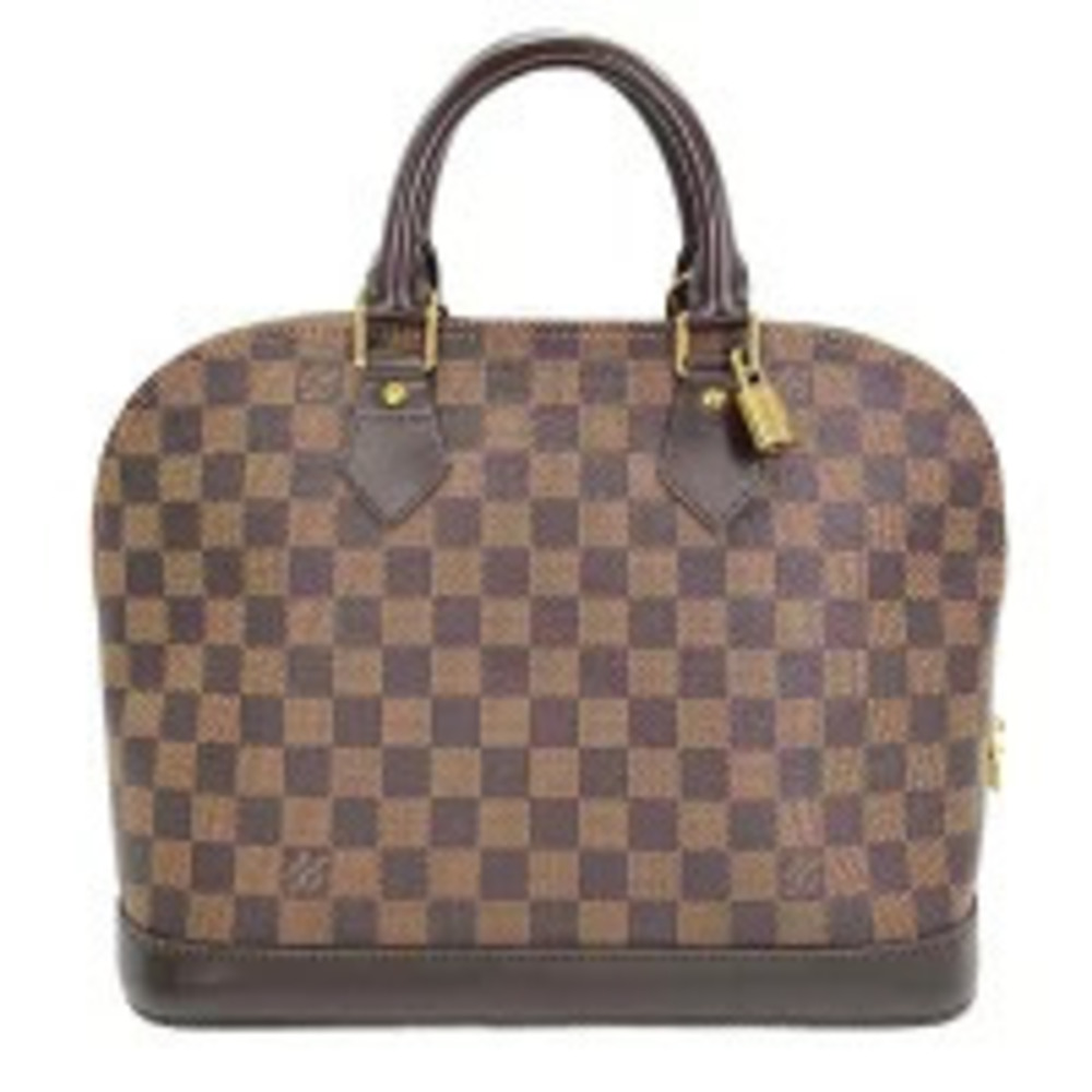 Louis Vuitton Damier Alma Handbag Brown